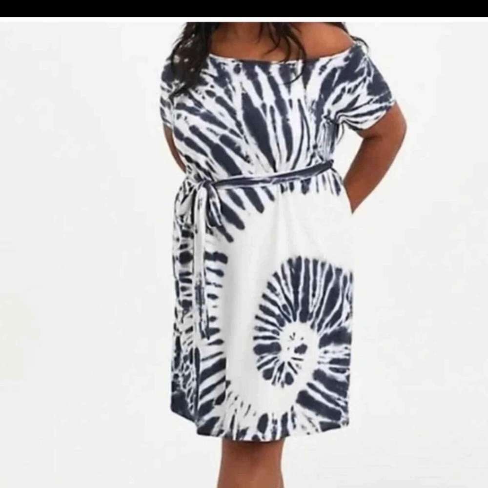 Torrid Mini French Terry Tee Shirt Dress, size 3